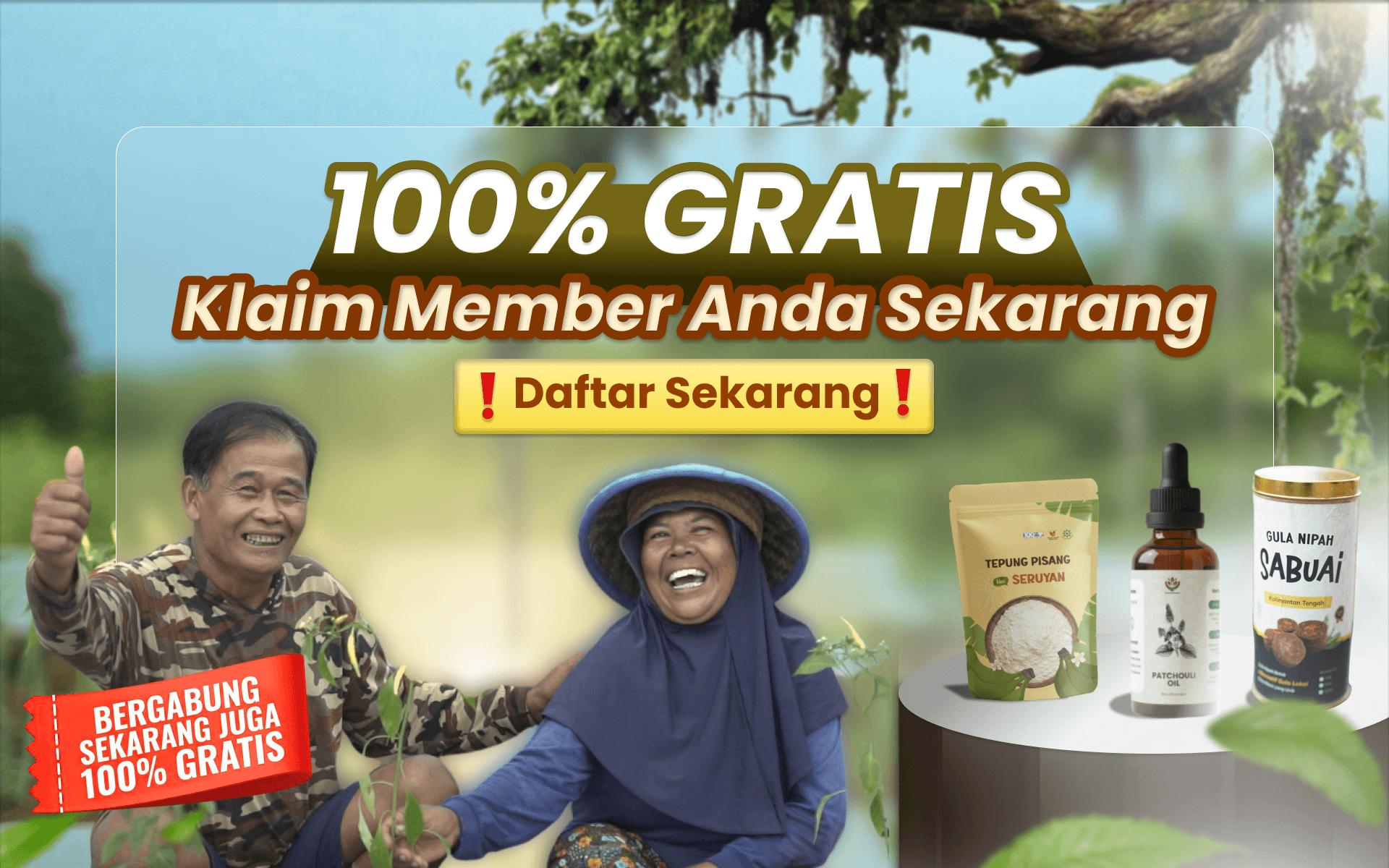 Member Tani Baik di lapangan